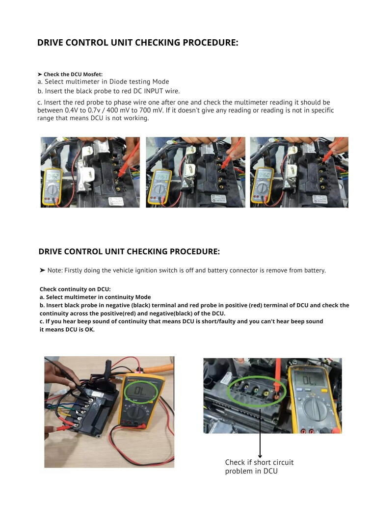 Electric scooter repairing e-book